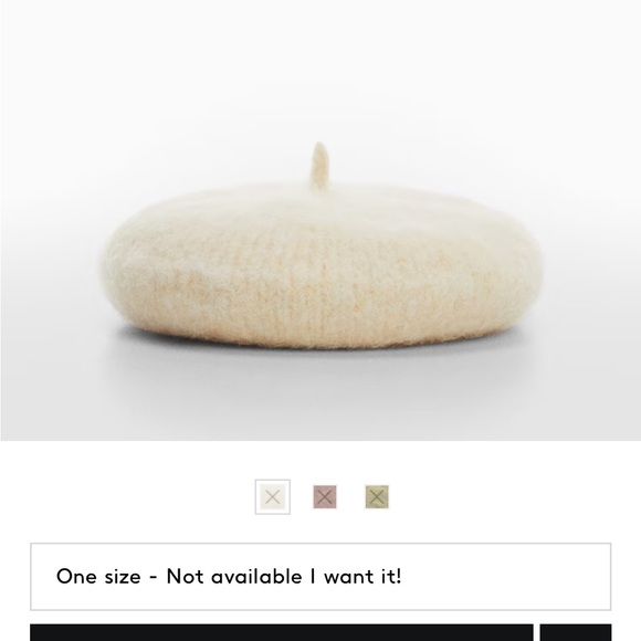 Mango Accessories - NWT Mango beret